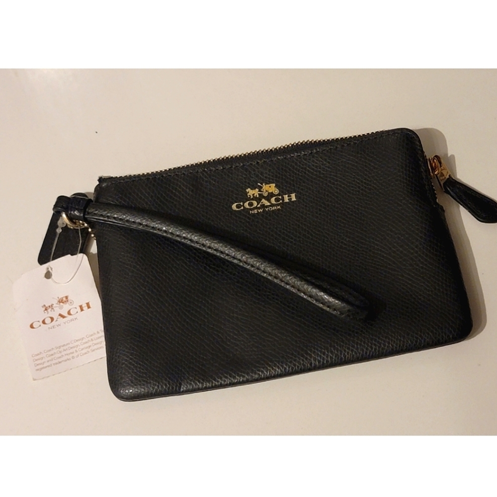 Black COACH Wristlet - New/Never Used